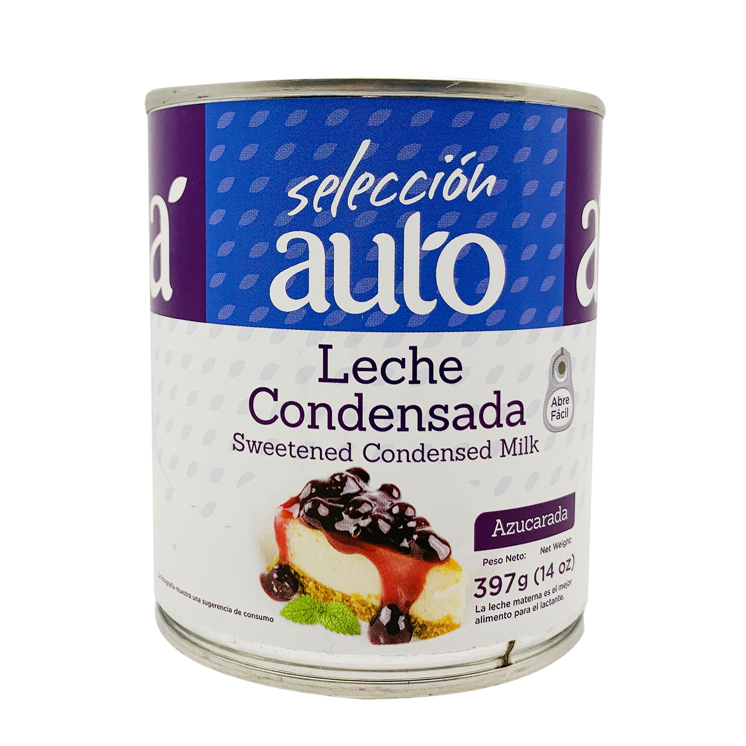 Leche Condensada Seleccion Auto Lata 397 G