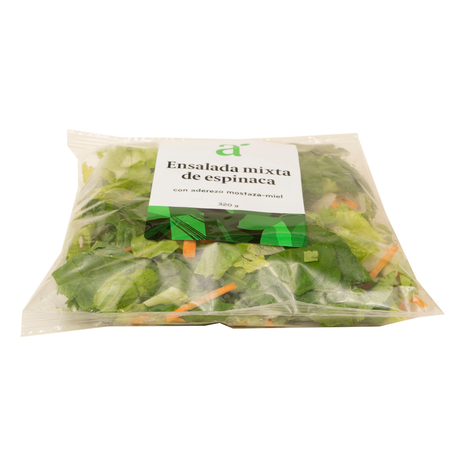 Ensalada Lechuga Espinaca Auto Mercado Paquete 320 G