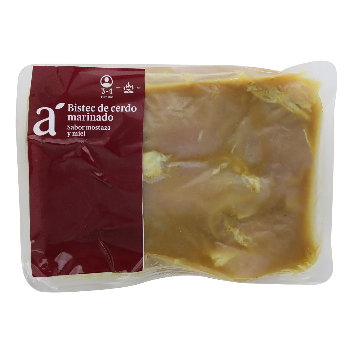 Bistec De Cerdo Mostaza Miel Auto Mercado Kilogramo