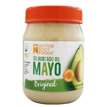 Mayonesa Aguacate Better Body Foods Envase 444 Ml