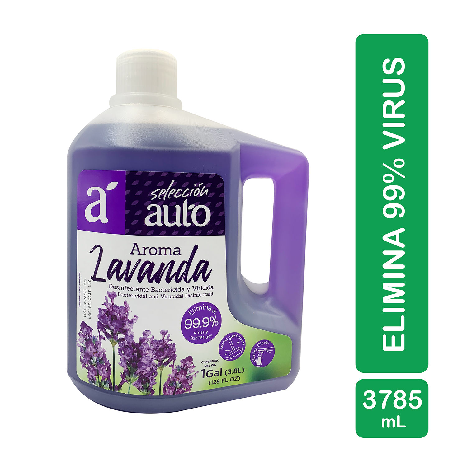 Desinfectante Liquido Lavanda Selección Auto Envase 3785 Ml