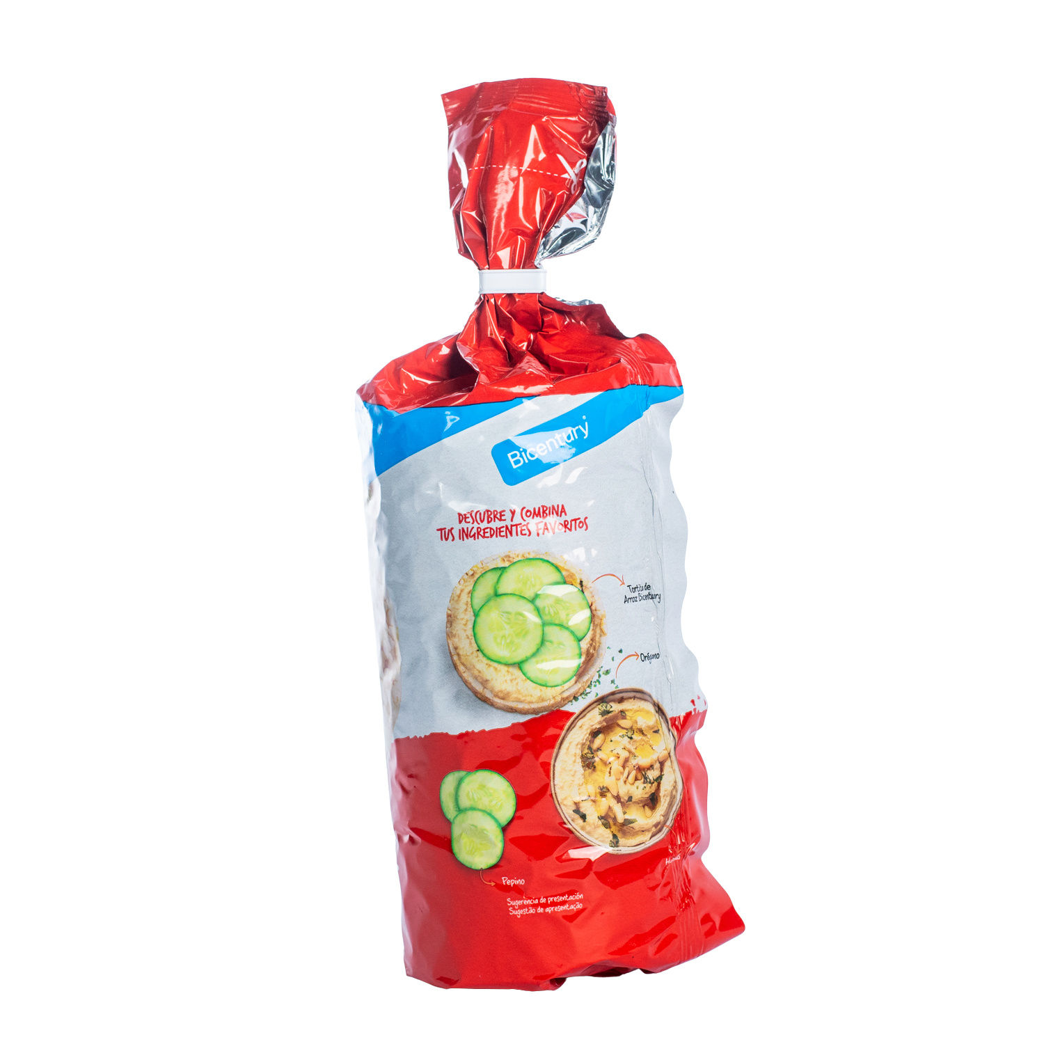 Galleta Salada Arroz Integral Bicentury Paquete 130 G