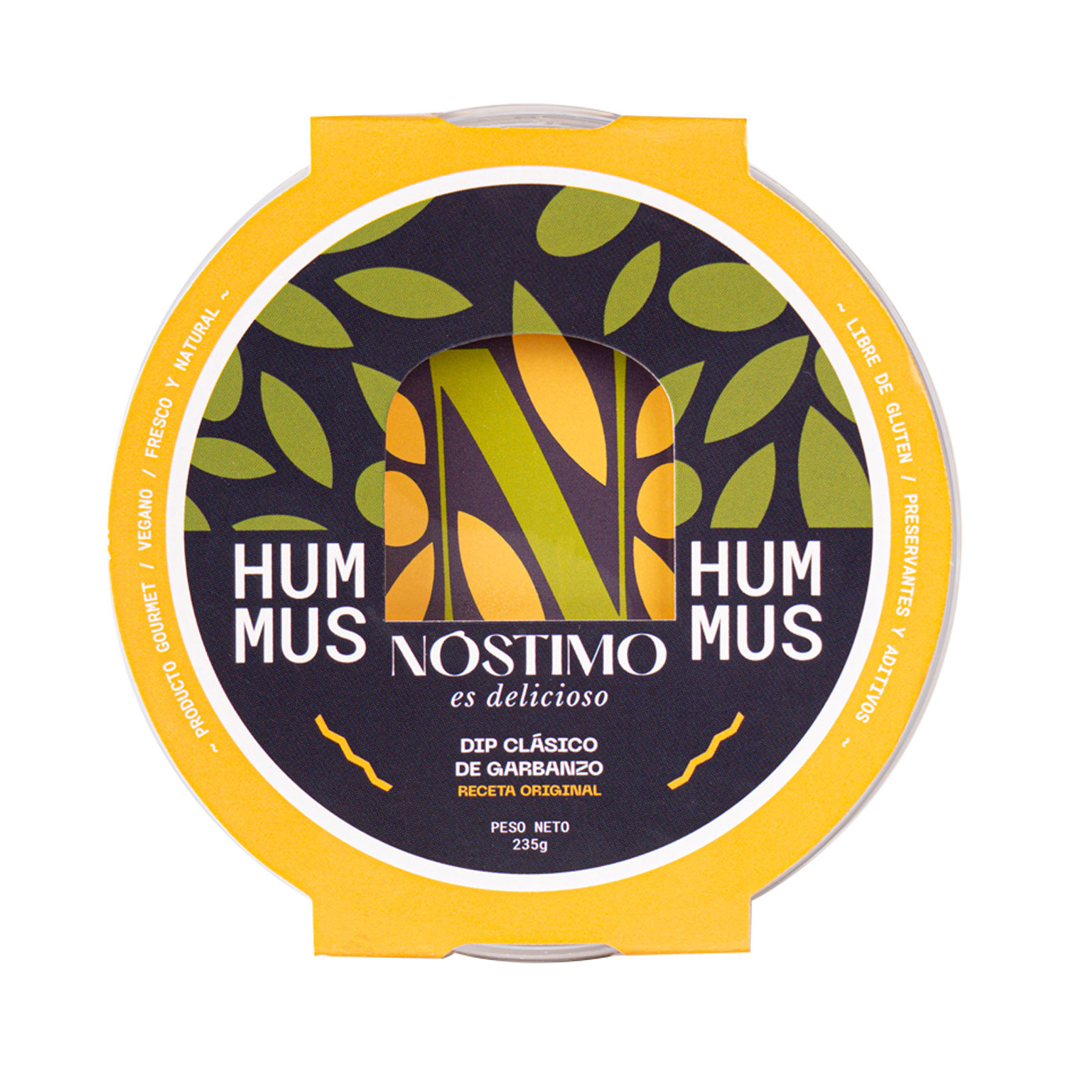Dip Hummus Clasico Garbanzo Nostimo Envase 235 G