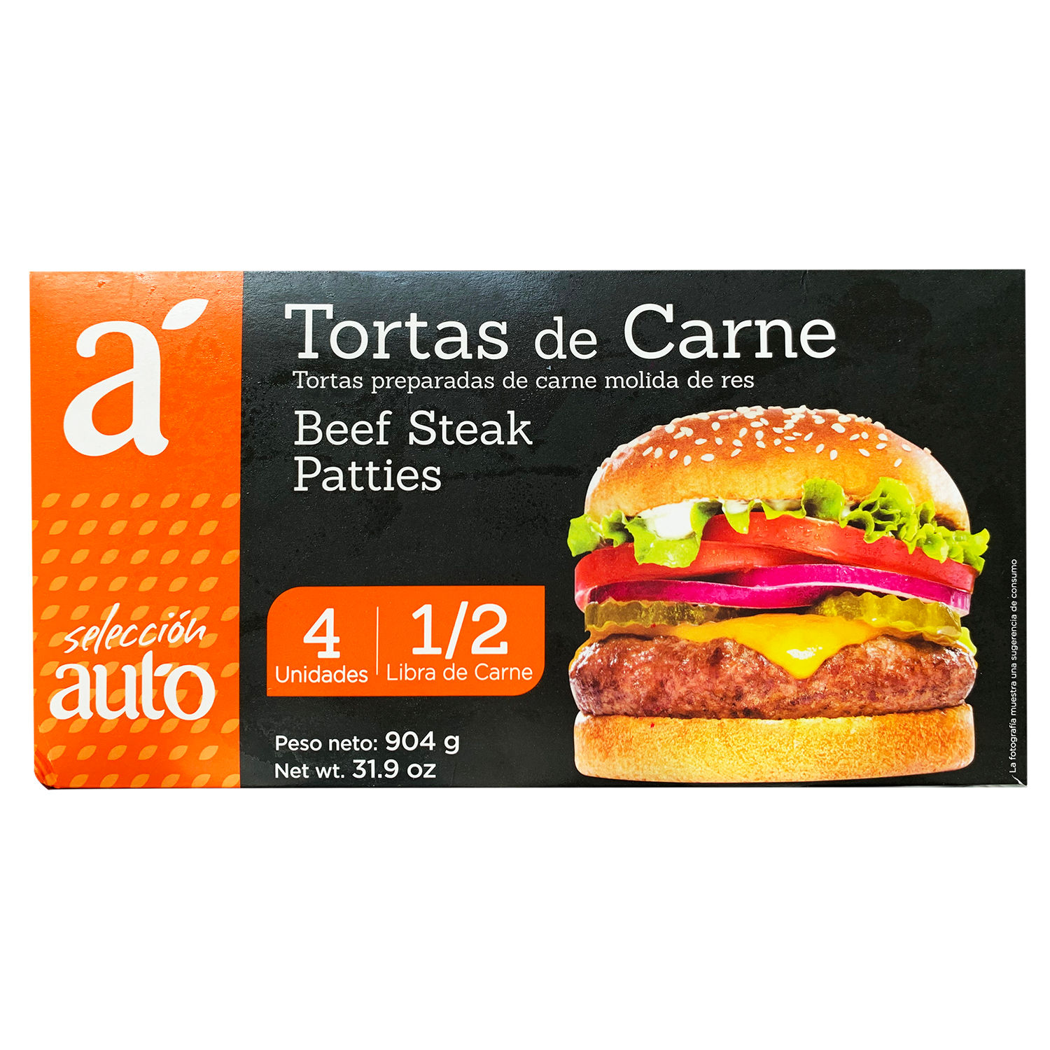 Torta Res 1/2 Libra Selección Auto Caja 904 G