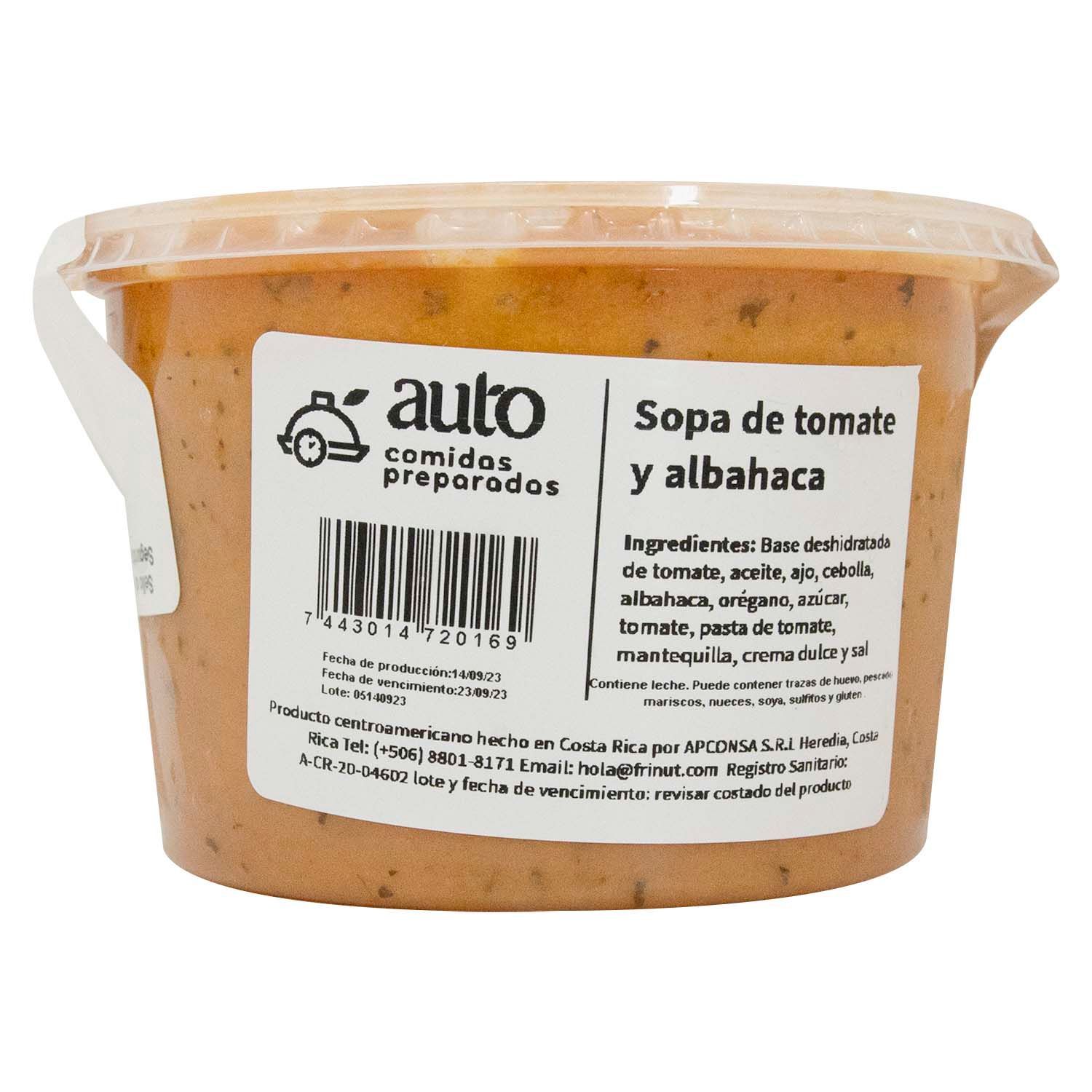 Sopa De Tomate Grande Auto Mercado Unidad 450 G