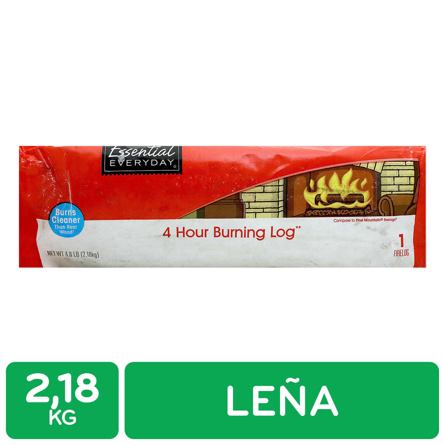 Carbon Leña Chimenea Bbq 2000g Unidad