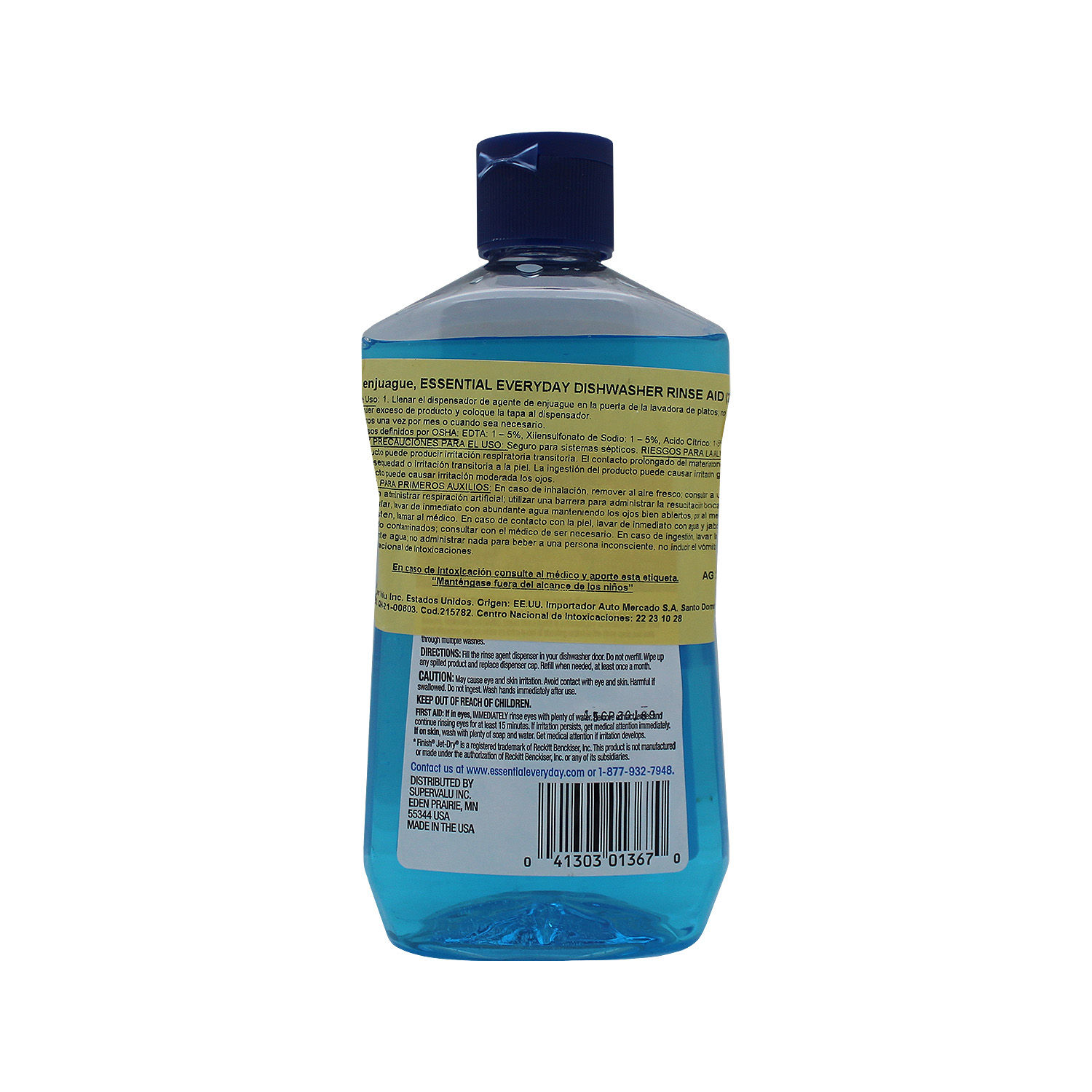 Lavaplatos Liquido Rinse Essential Everyday Envase 239 Ml