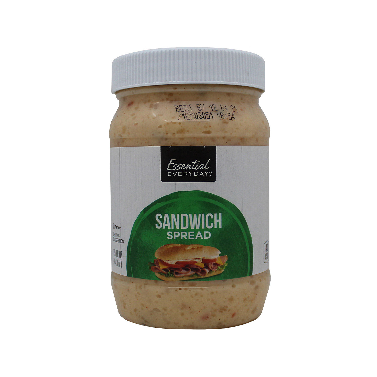 Aderezo Para Sandwich Essential Everyday Frasco 443 Ml