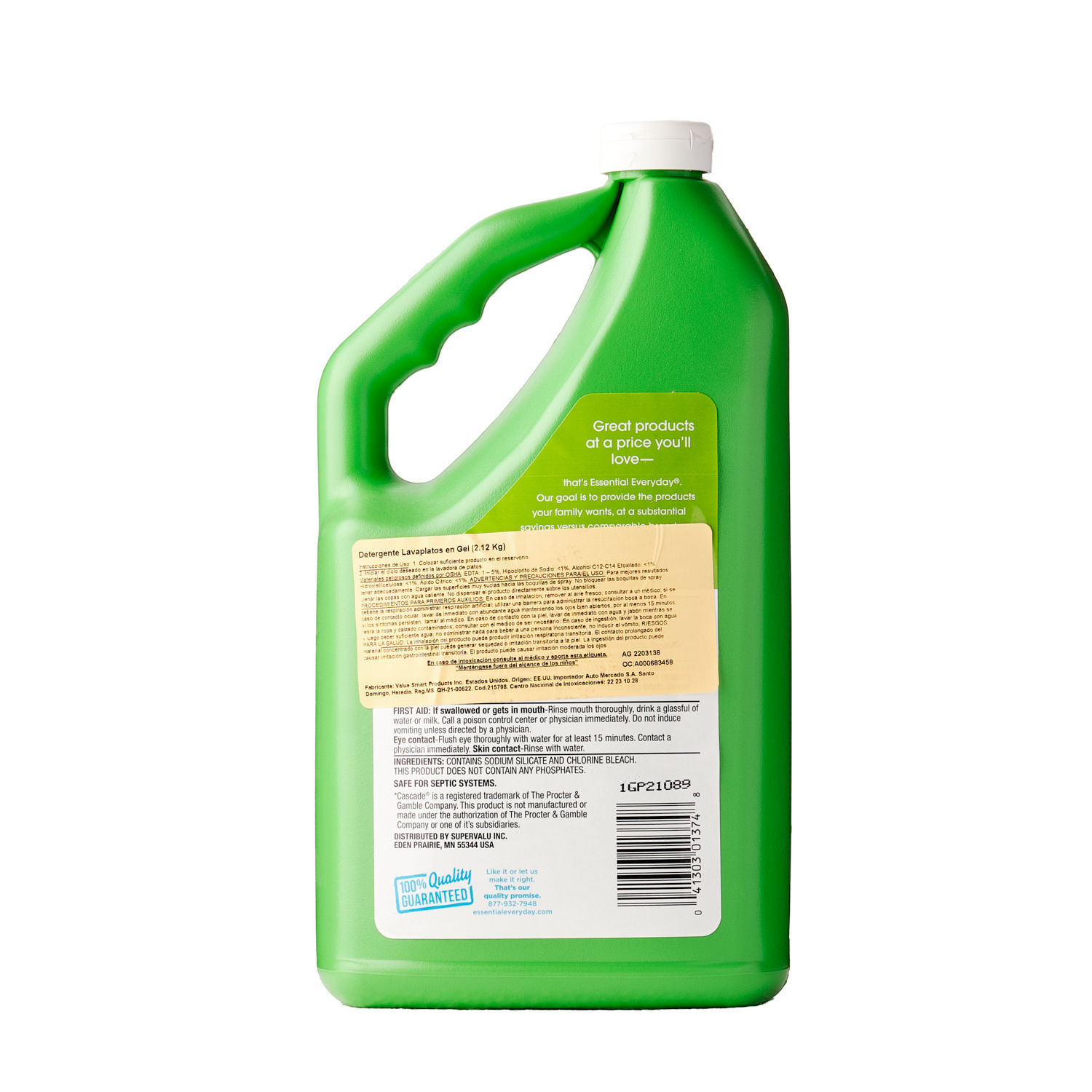 Detergente Liquido Fresh Essential Every Day Envase 2 L