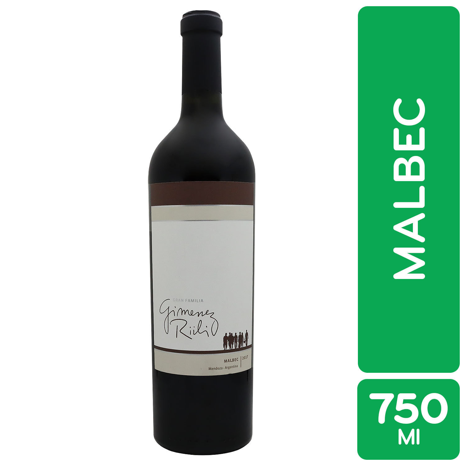 Vino Tinto Argentina Malbec Gran Reserva Gran Familia Gimenez Riili