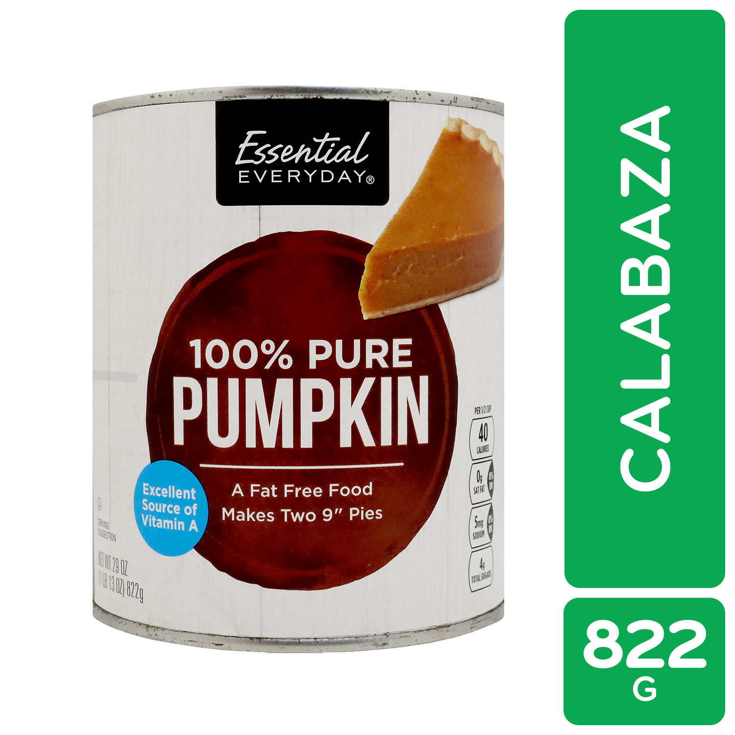 Pure De Calabaza Essential Everyday Lata 822 G