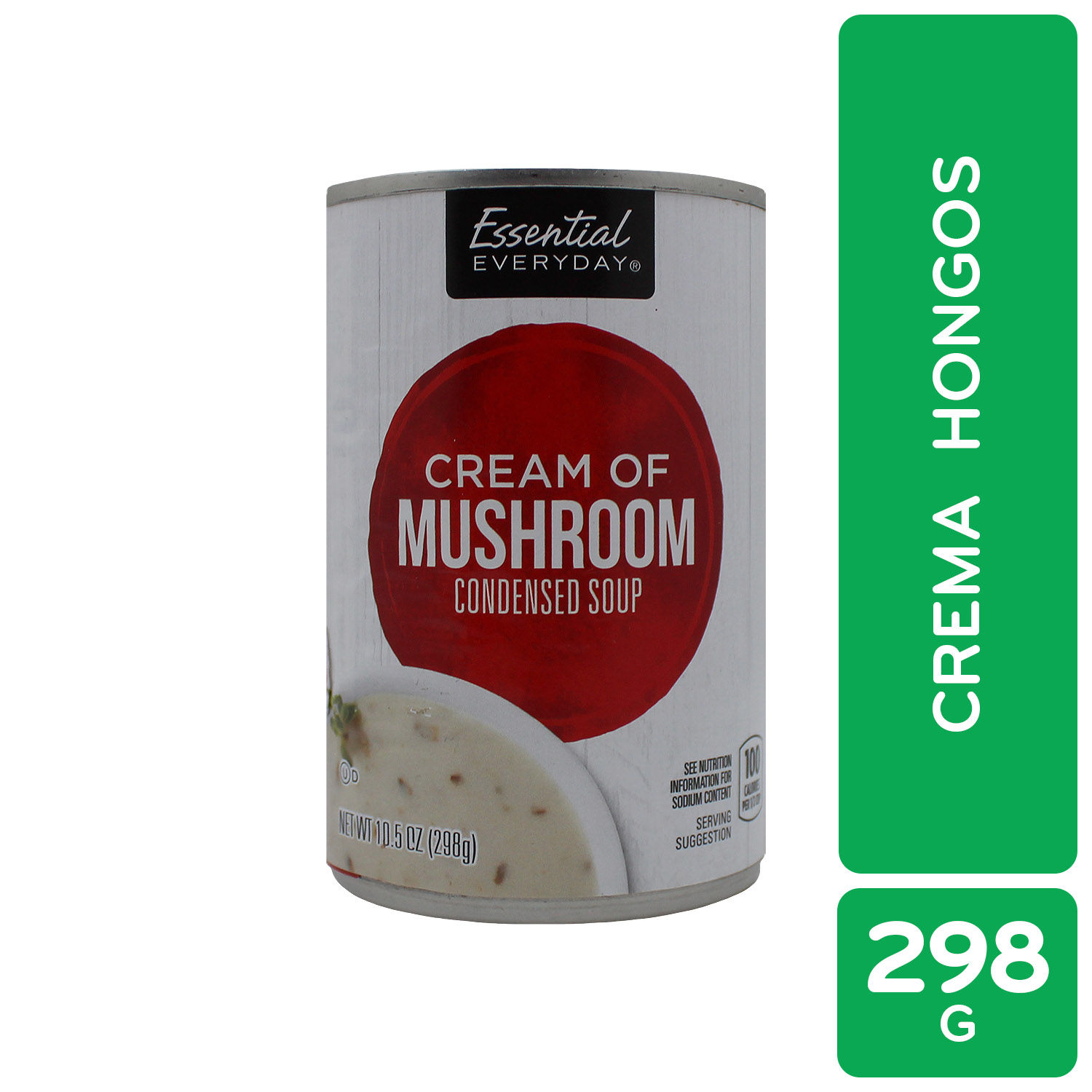 Cream De Hongos Essential Everyday Lata 298 G