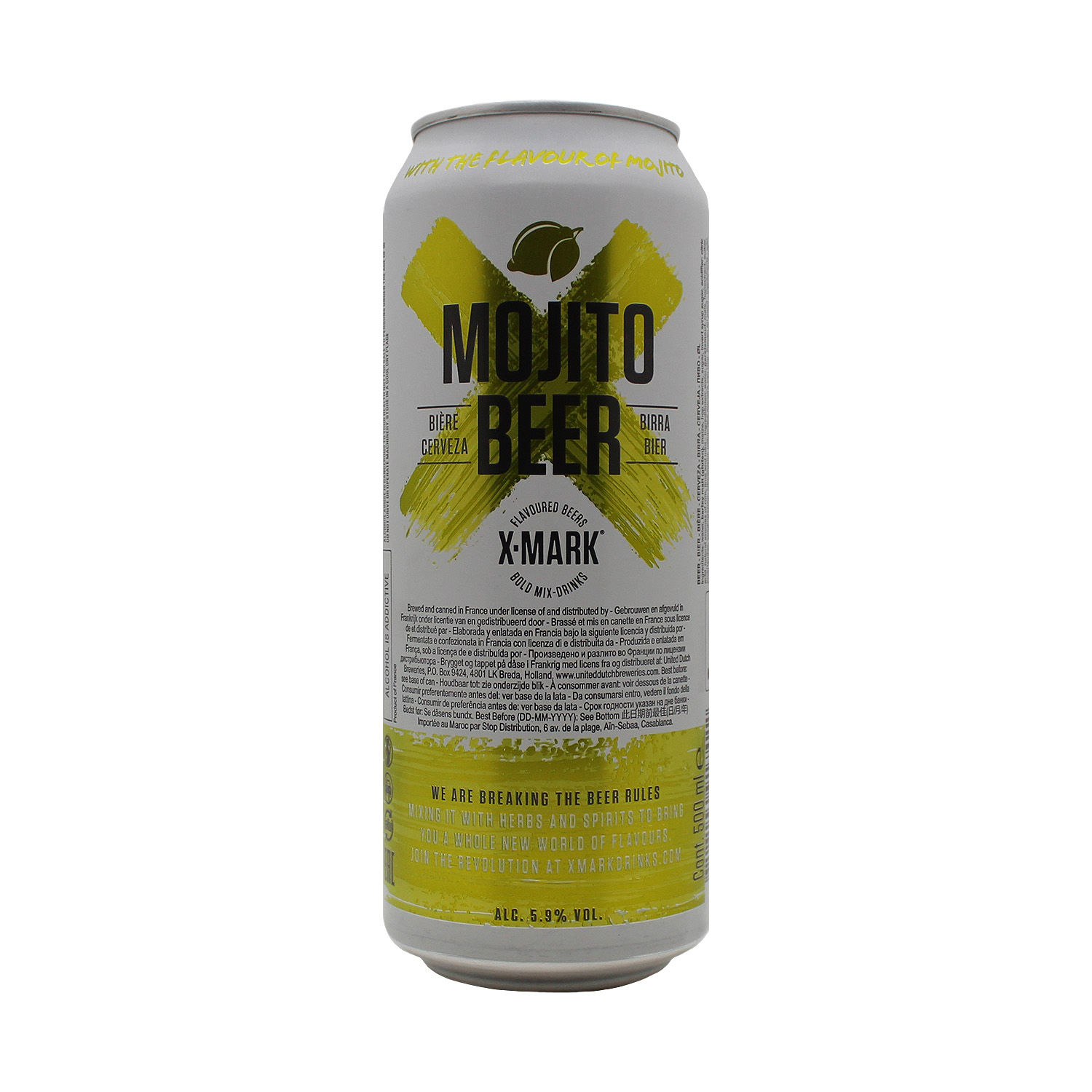 Cerveza Importada Francia C.mojito X-mark Lata 500ml