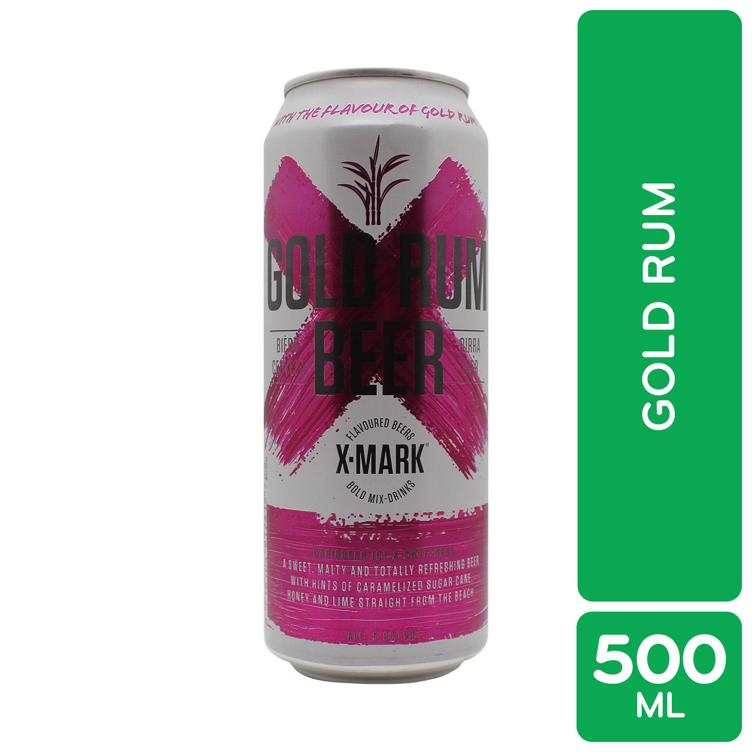 Cerveza Importada Francia C.gold Rum X-mark Lata 500ml