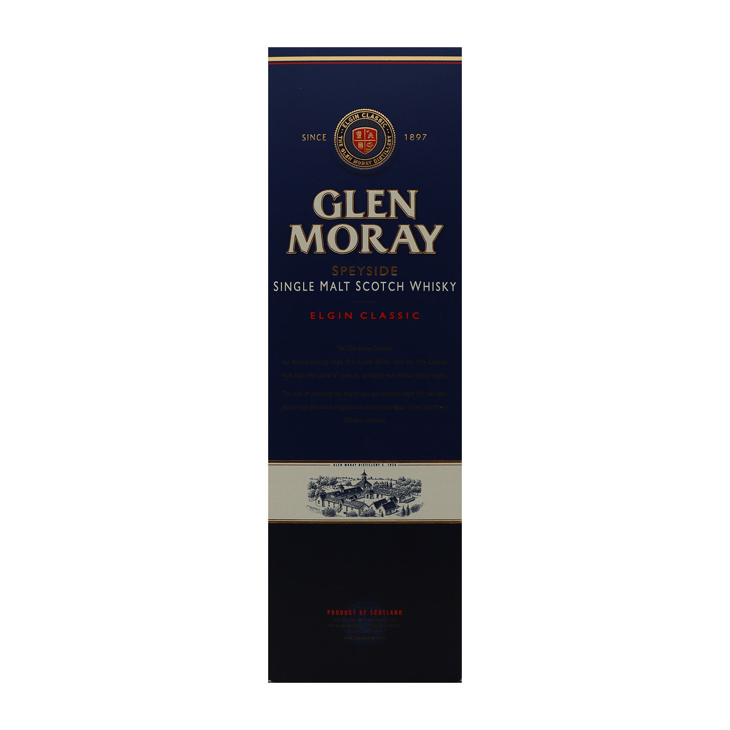 Whisky Escoces Clasico Glen Moray Botella 700ml