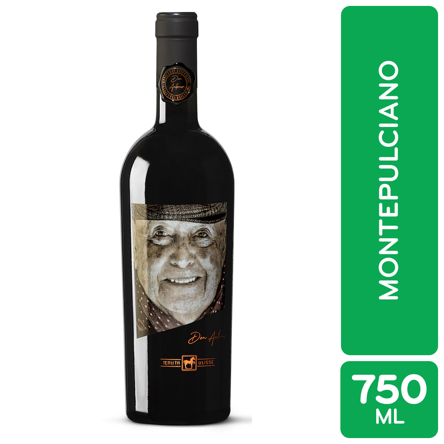 Vino Tinto Italia Montepulciano D Abruzzo Edición Limitada Don Antonio Tenuta Ulisse