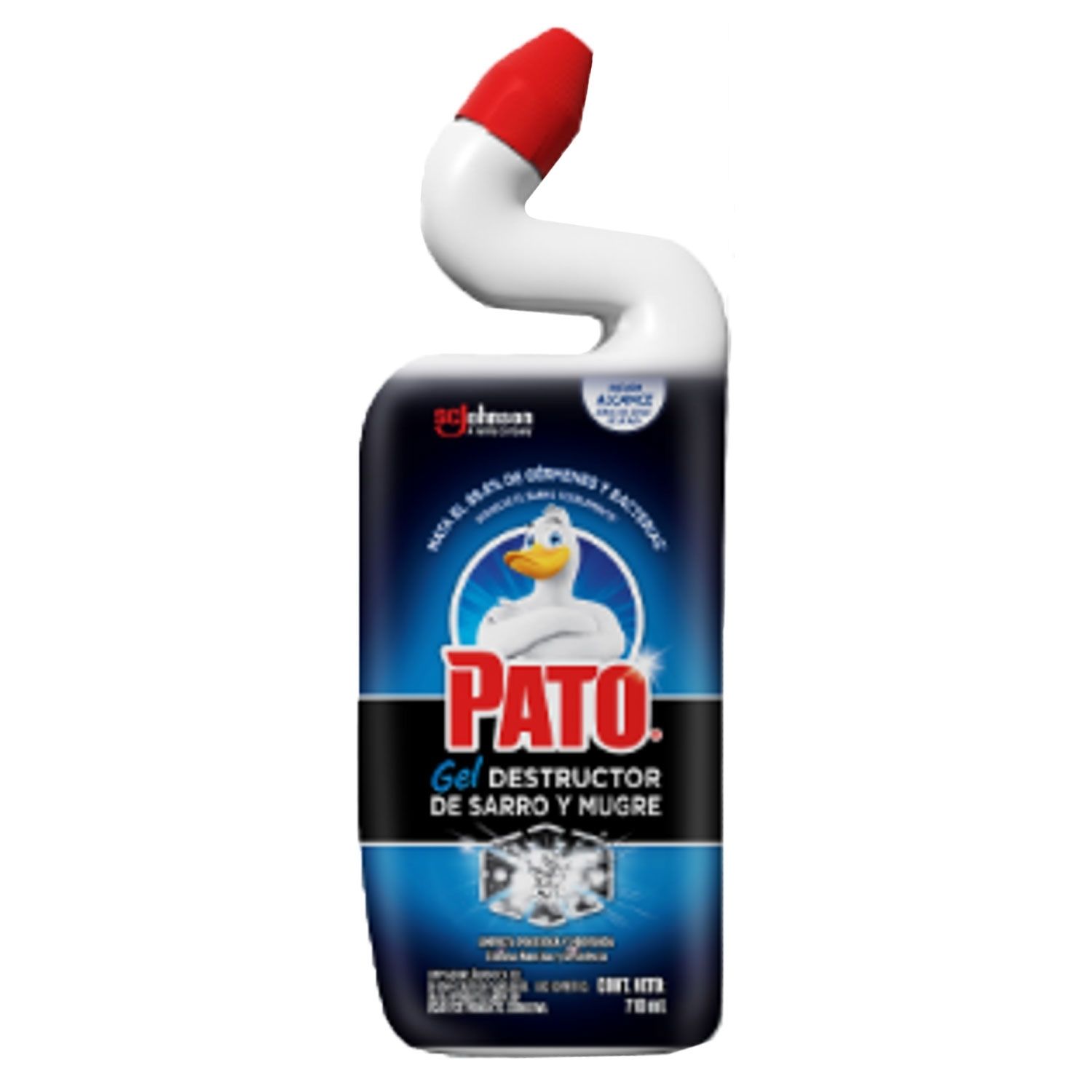 Limpiador Baño Antihongo Sarro Gel Pato Purific Envase 710 Ml