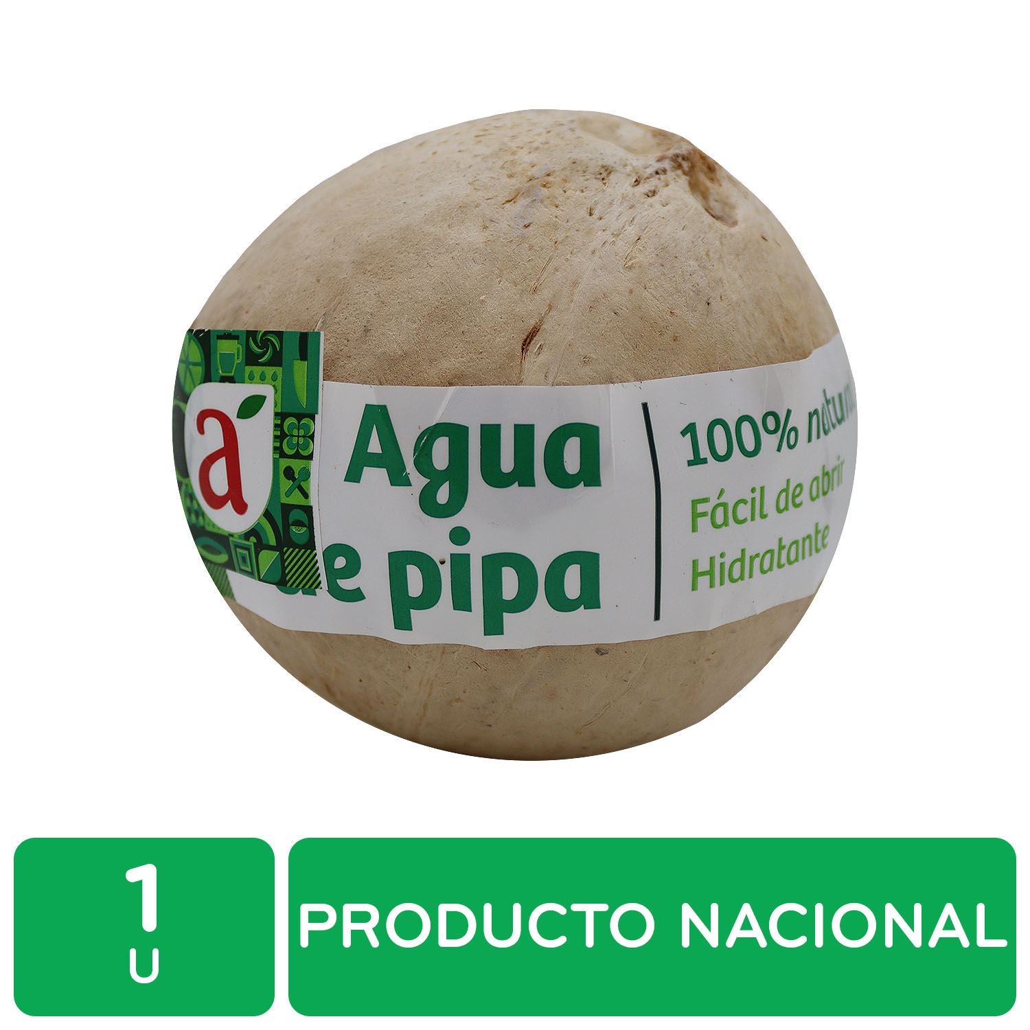 Agua De Pipa Coquito Con Pulpa Auto Mercado Unid