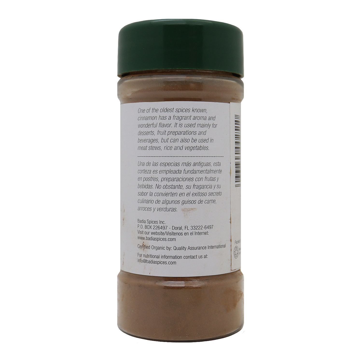 Canela Polvo Badia Envase 56.7 G