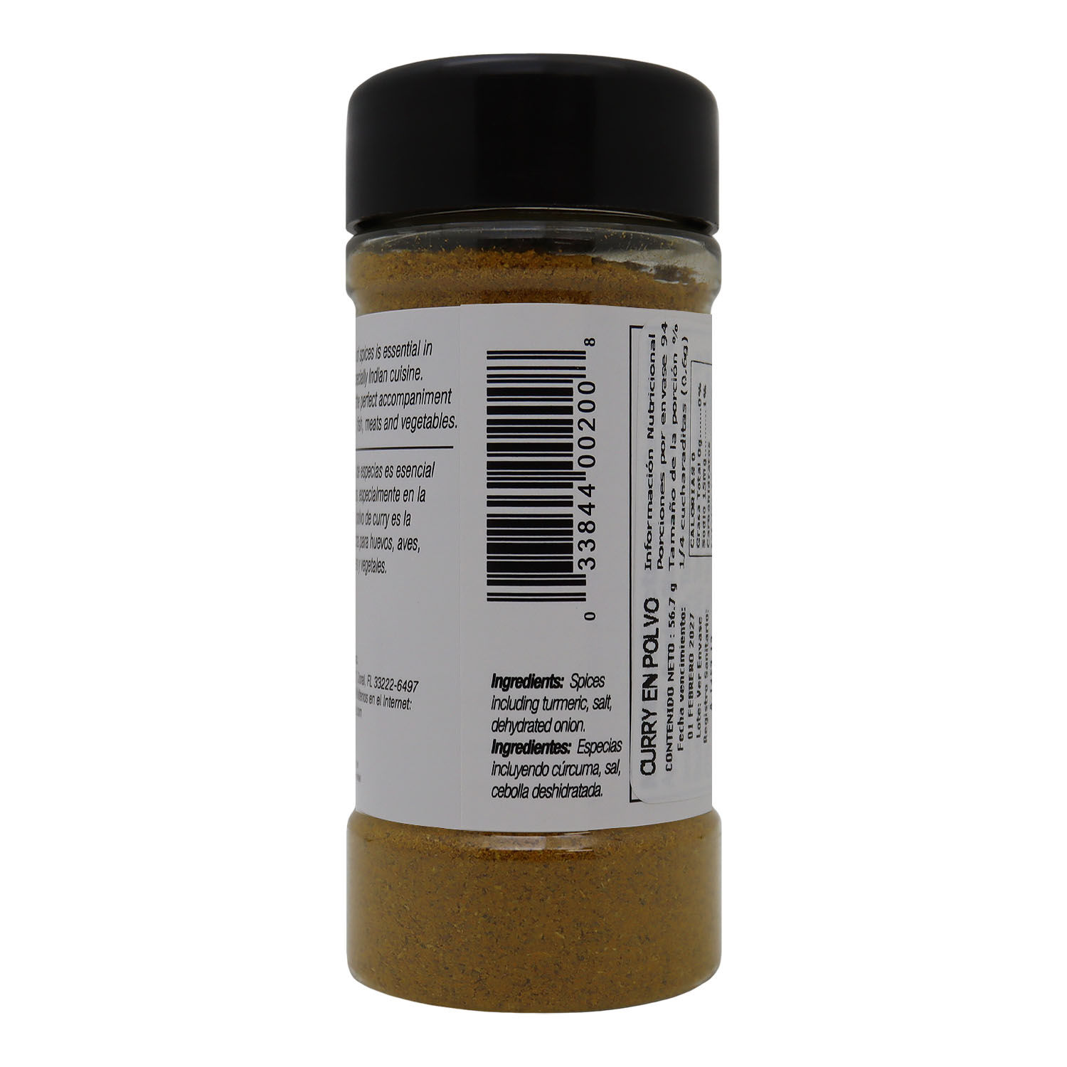 Curry Polvo Badia Envase 56.7 G