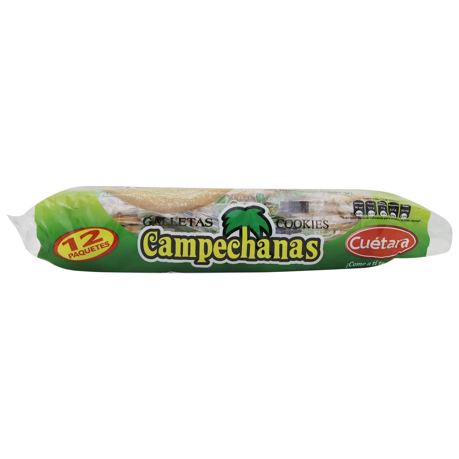 Galleta Dulce Campechanas Artesanas Paquete 228 G