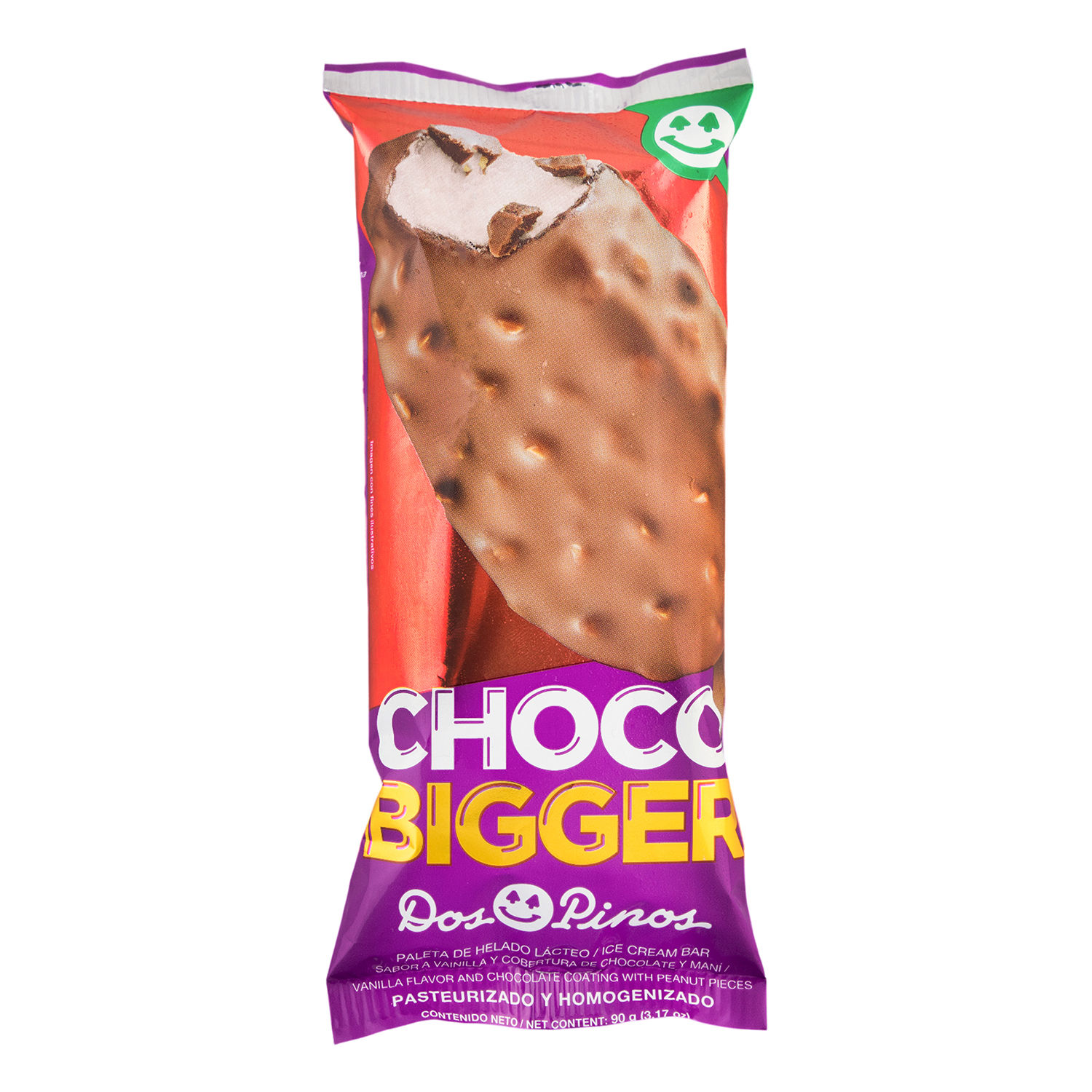 Paleta Choco Bigger Dos Pinos Paquete 90 G