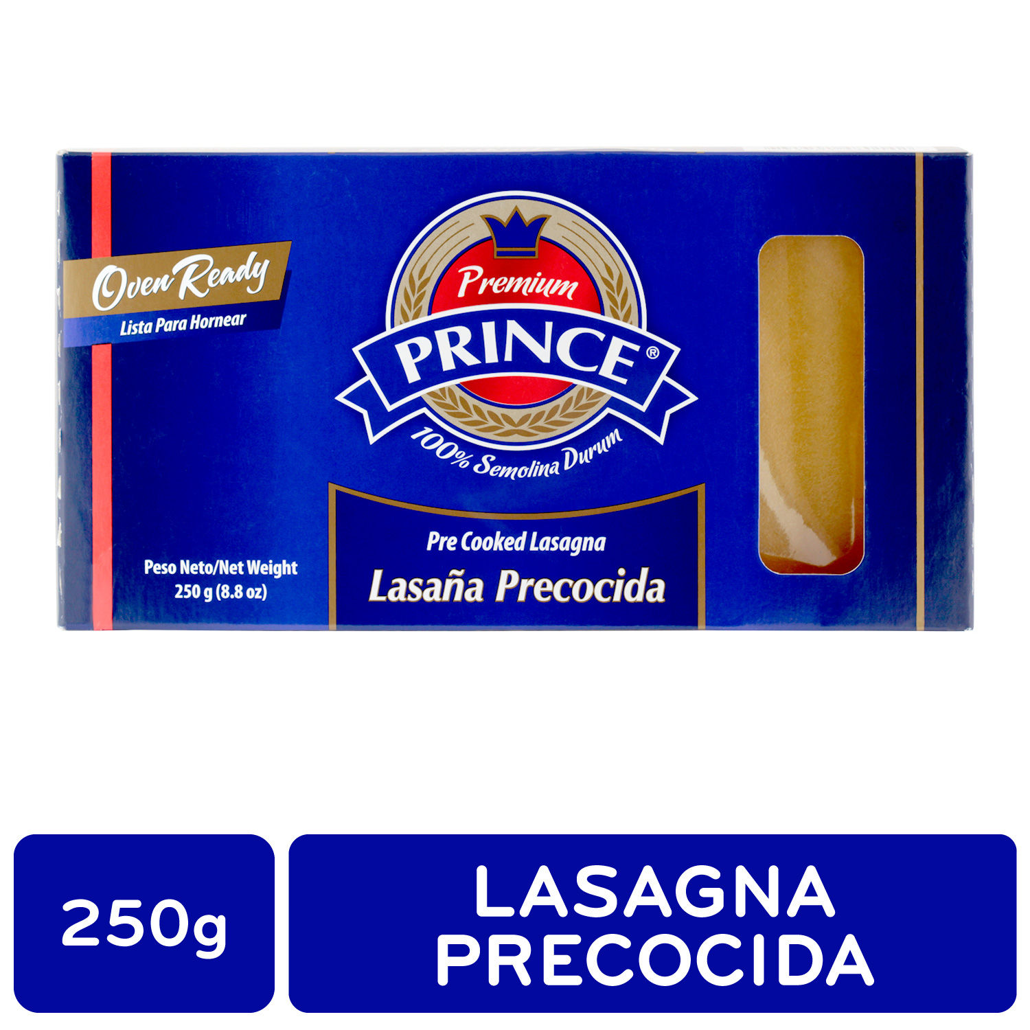 Pasta Alimenticia Lasagña Precocida Prince Caja 250 G