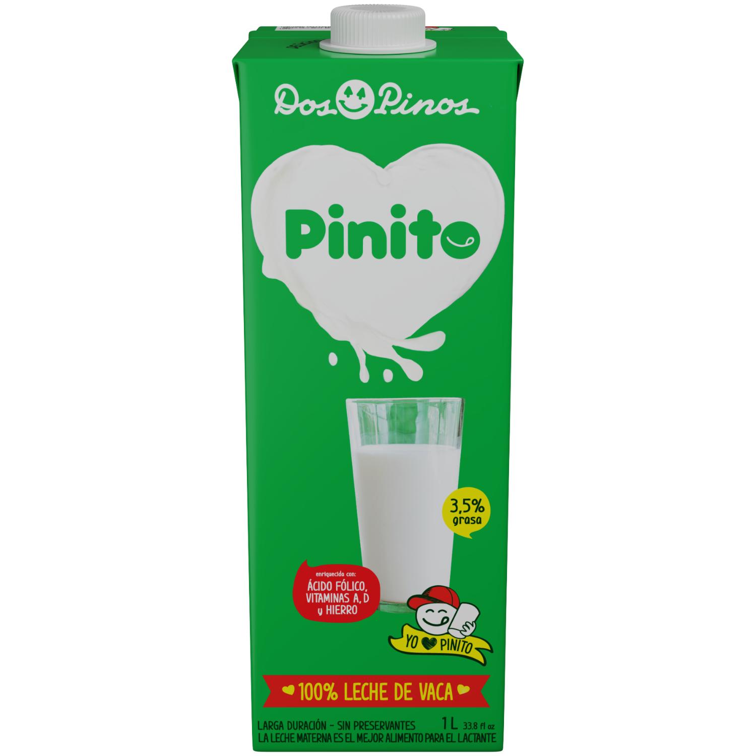 Leche Entera Pinito Dos Pinos Caja 1000 Ml