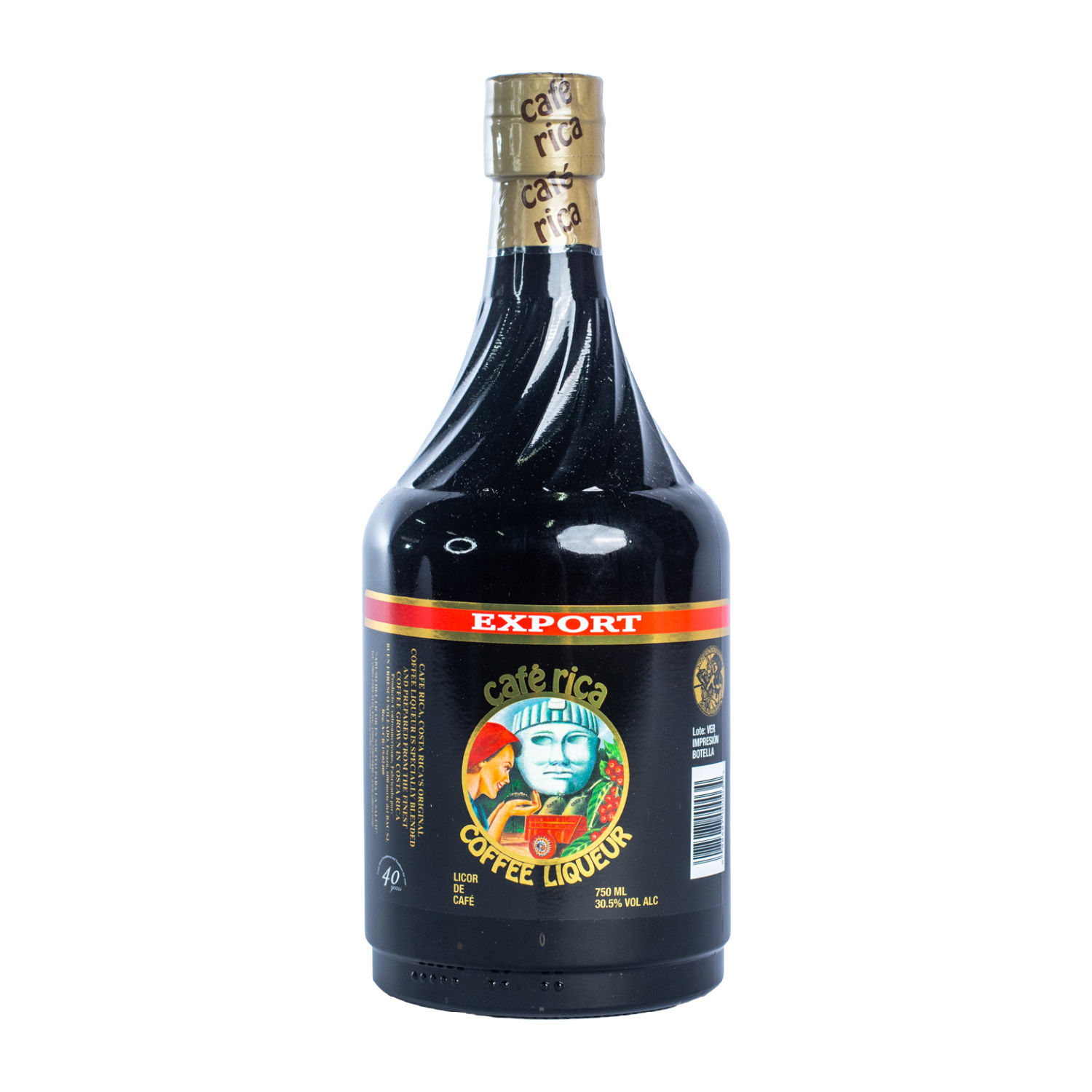 Licor Café Rica Botella 750 Ml