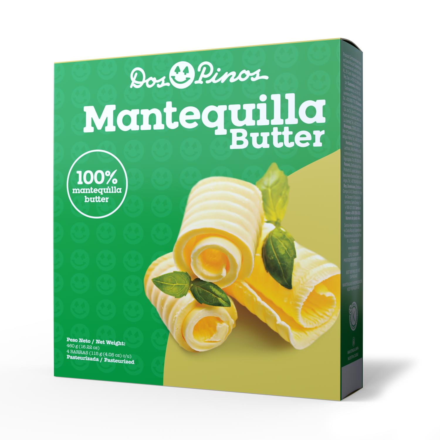 Mantequilla 4u Dos Pinos Caja 460 G