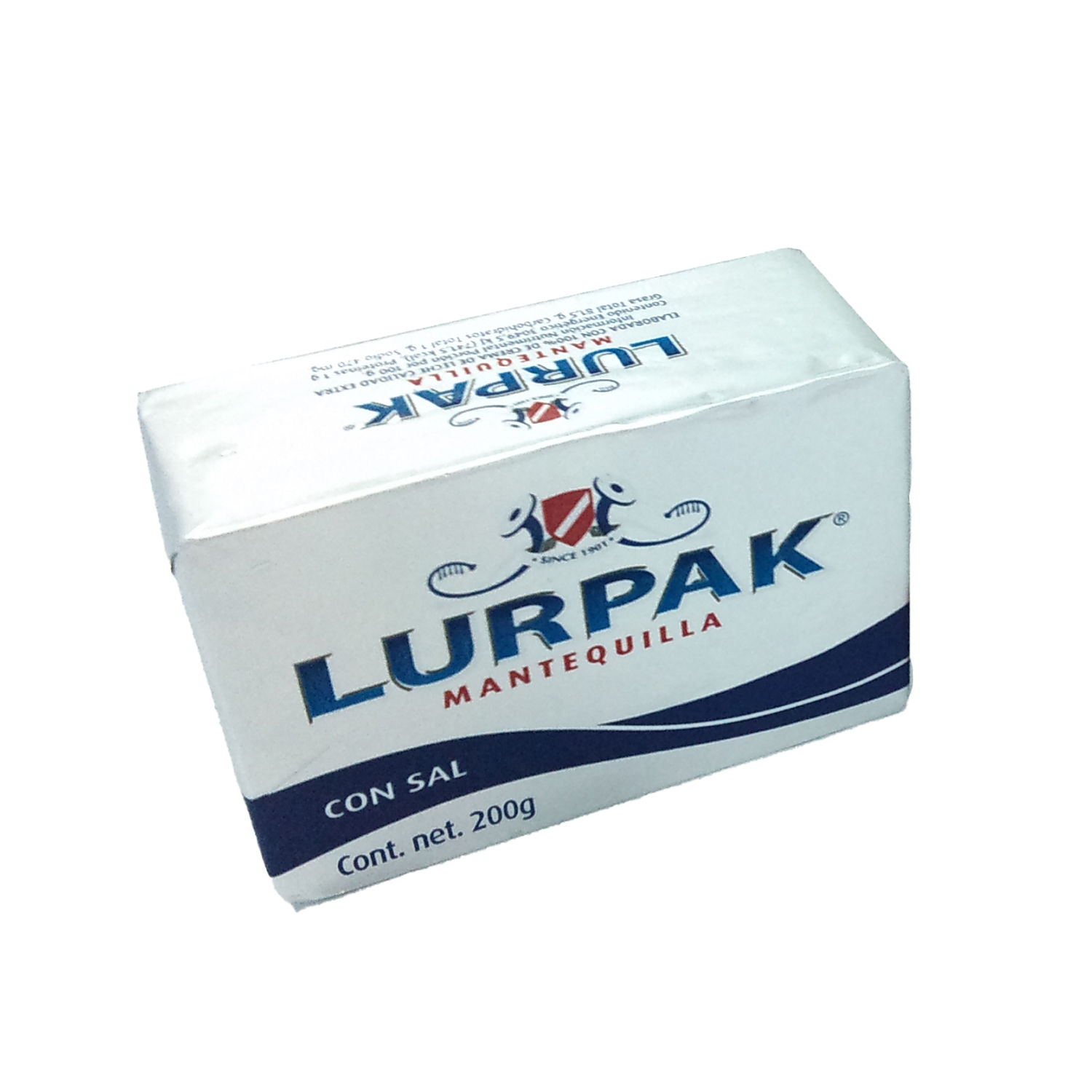 Mantequilla Danesa Lurpak Paquete 200 G