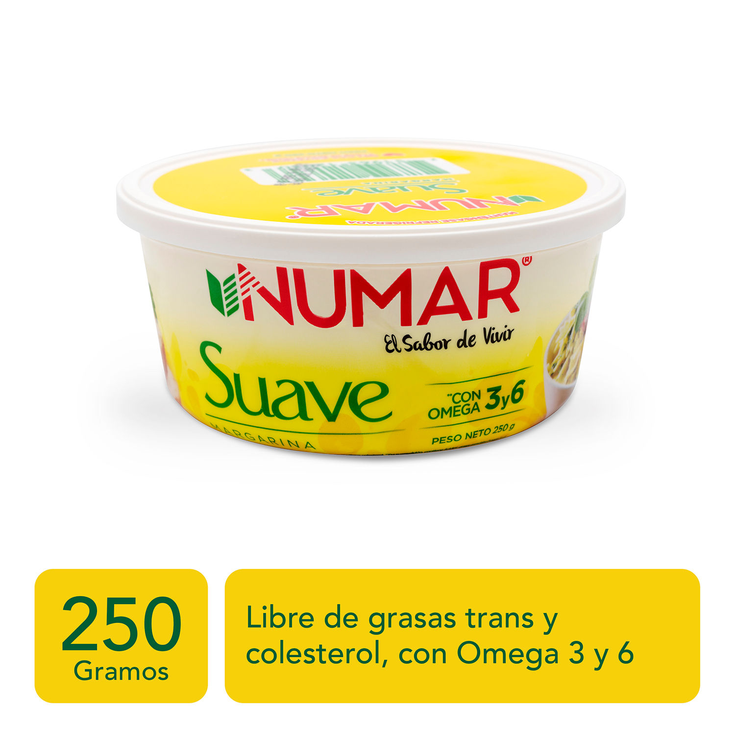 Margarina Regular Suave Numar Envase 250 G