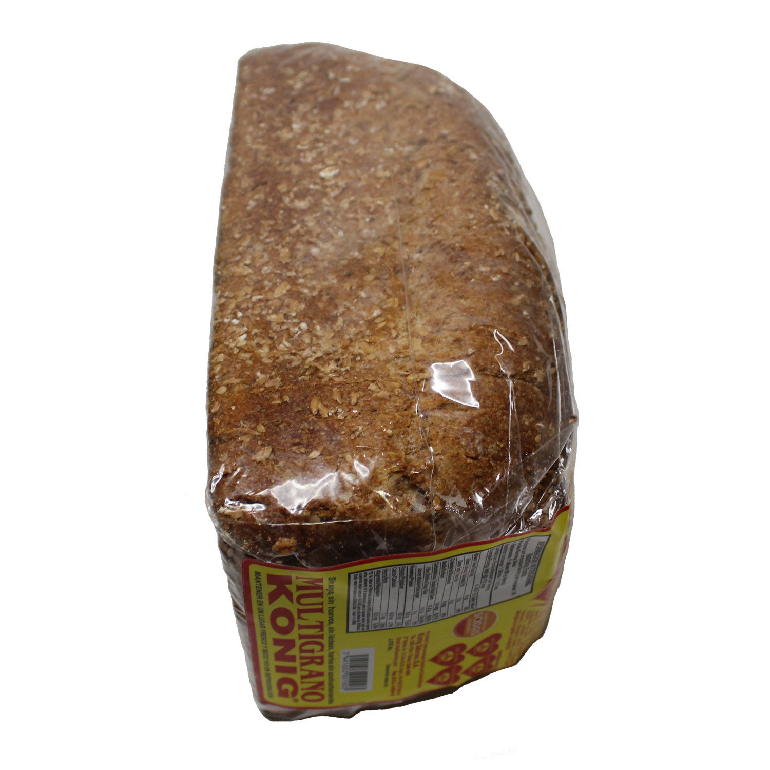 Pan Empacado Integral Multigrano Konig Paquete 1000 G