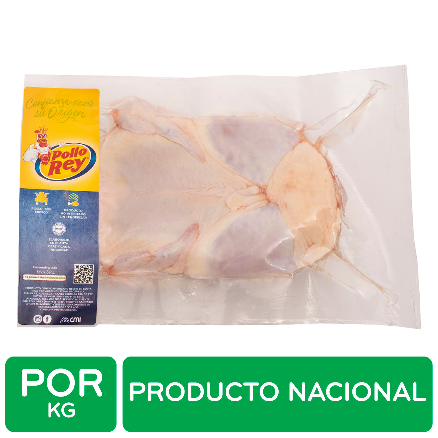 Pollo Limpio Entero Auto Mercado Kilogramo