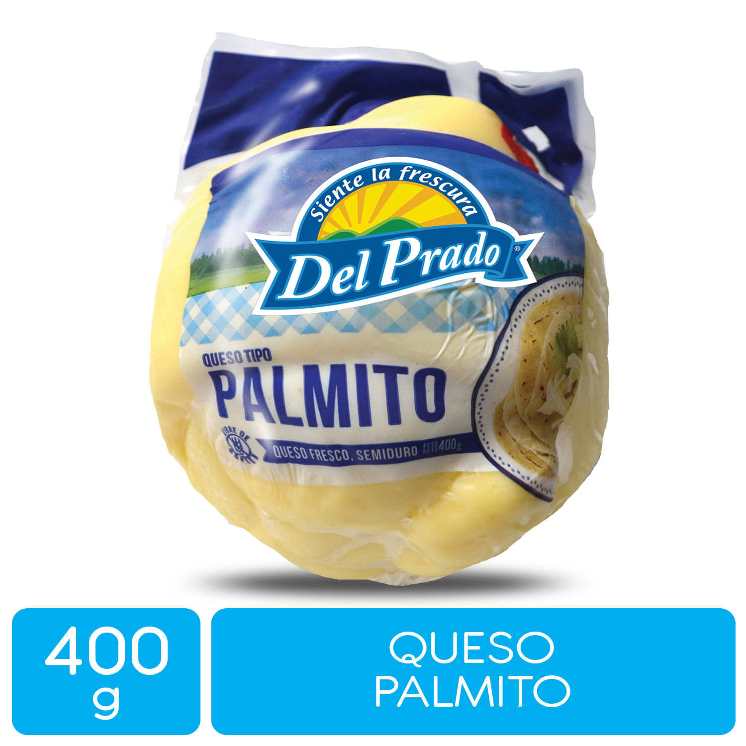 Queso Palmito Del Prado Paquete 400 G