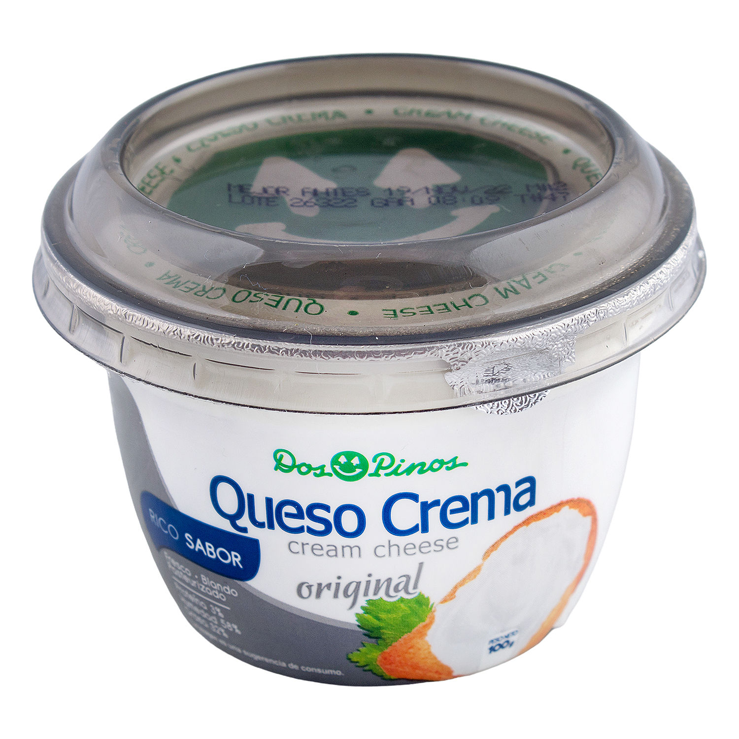 Queso Crema Dos Pinos Envase 100 G