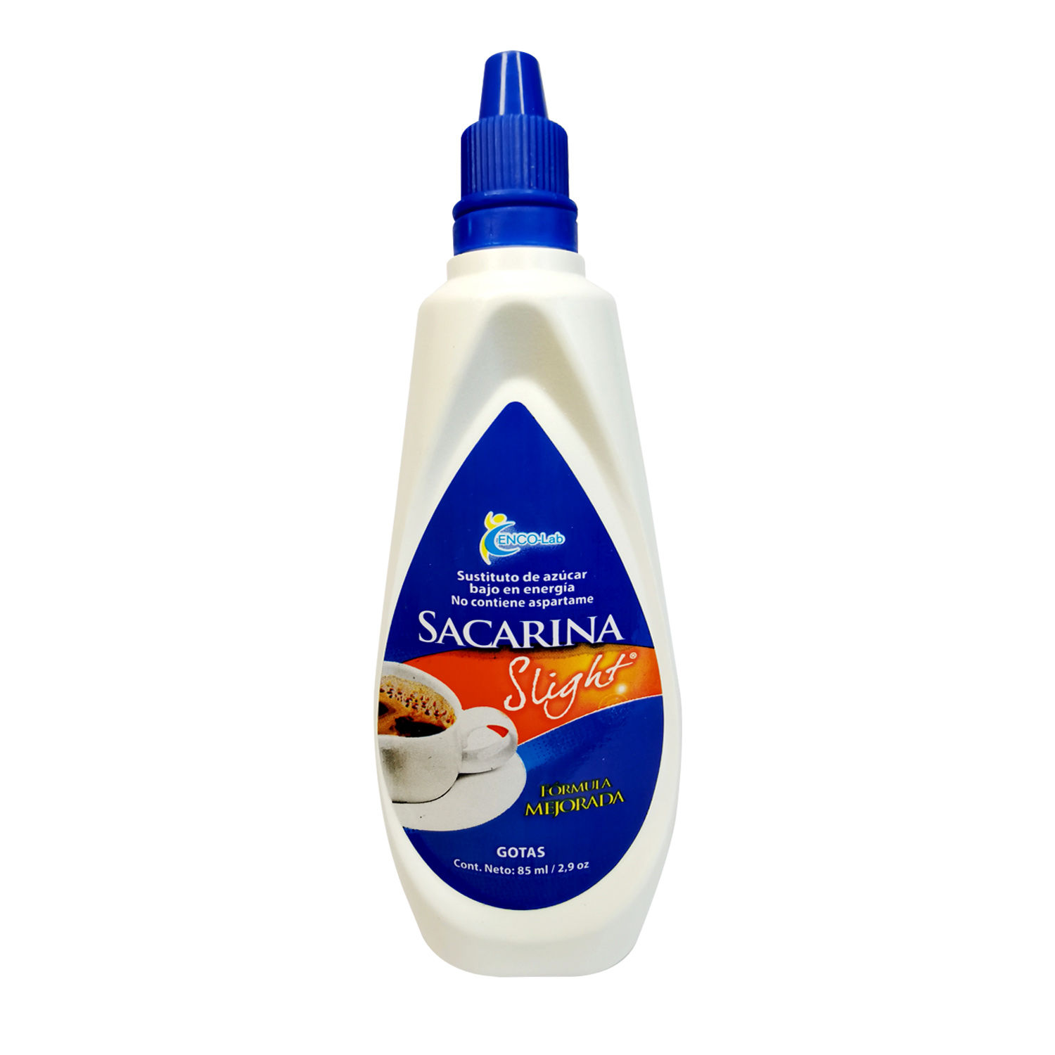 Edulcorante Liquido Sacarina Cenco Envase 85 Ml