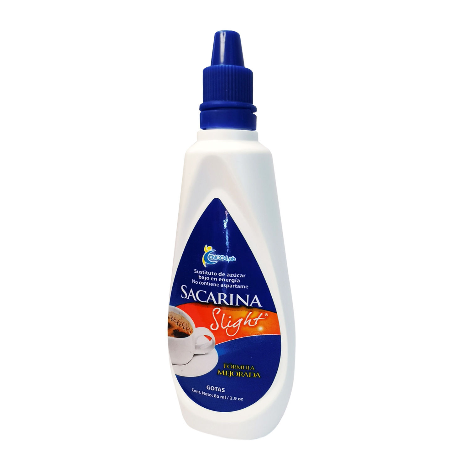 Edulcorante Liquido Sacarina Cenco Envase 85 Ml