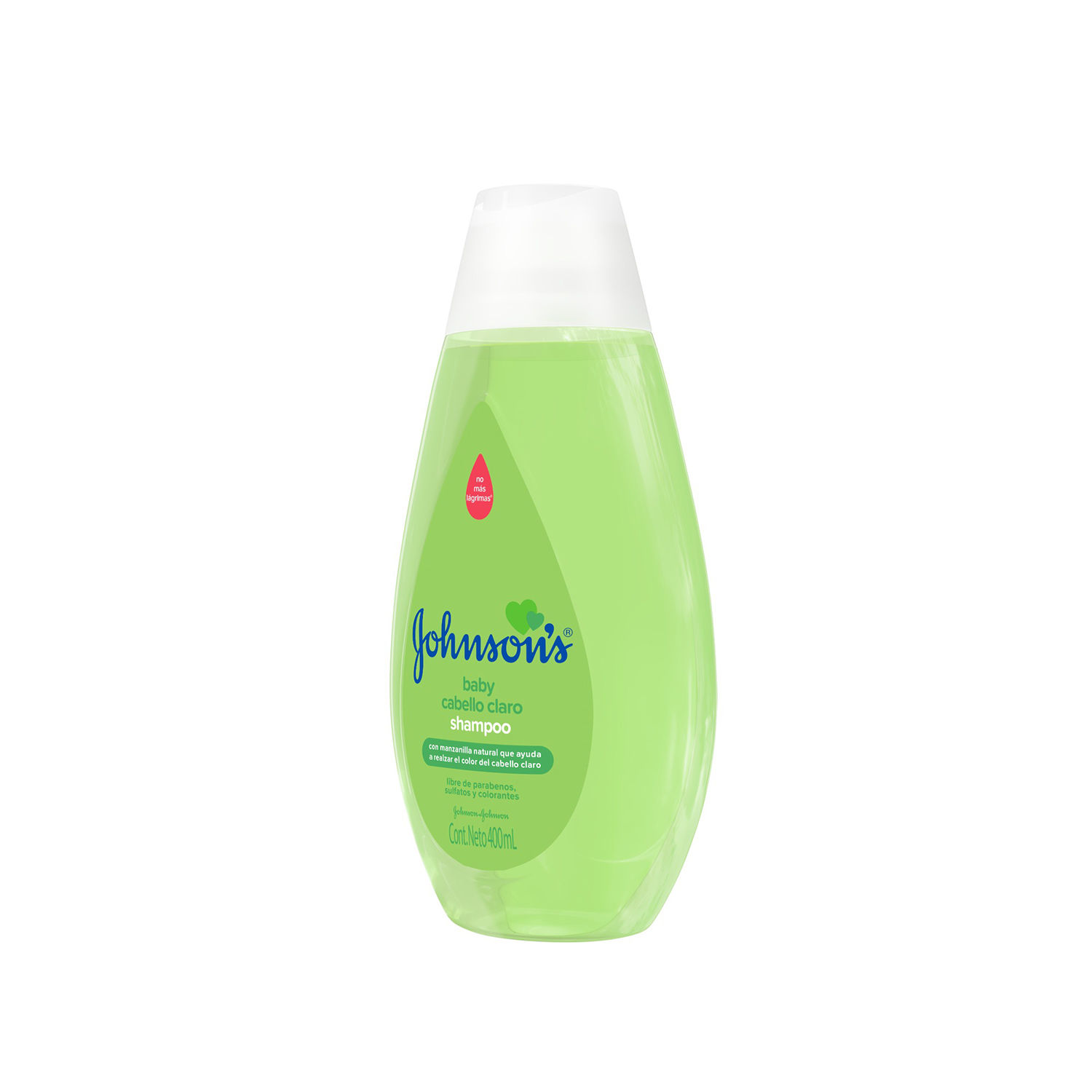 Shampoo Aclarado Manzanilla Johnson & Johnson Envase 400 Ml