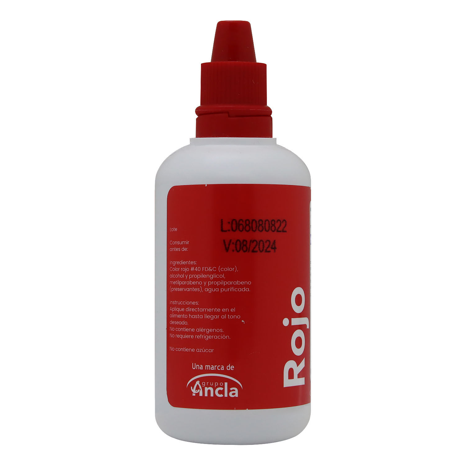 Colorante Rojo Vainol Envase 50 Ml