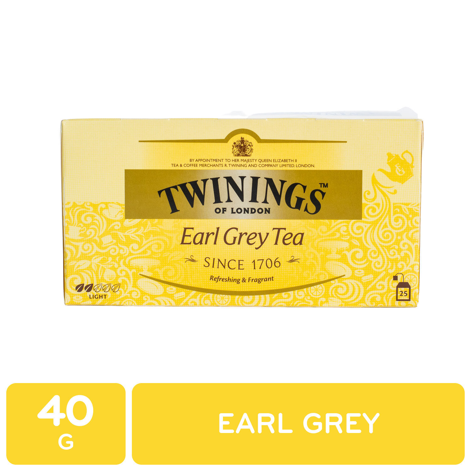 Te Negro Earl Grey Twining Caja 50 G