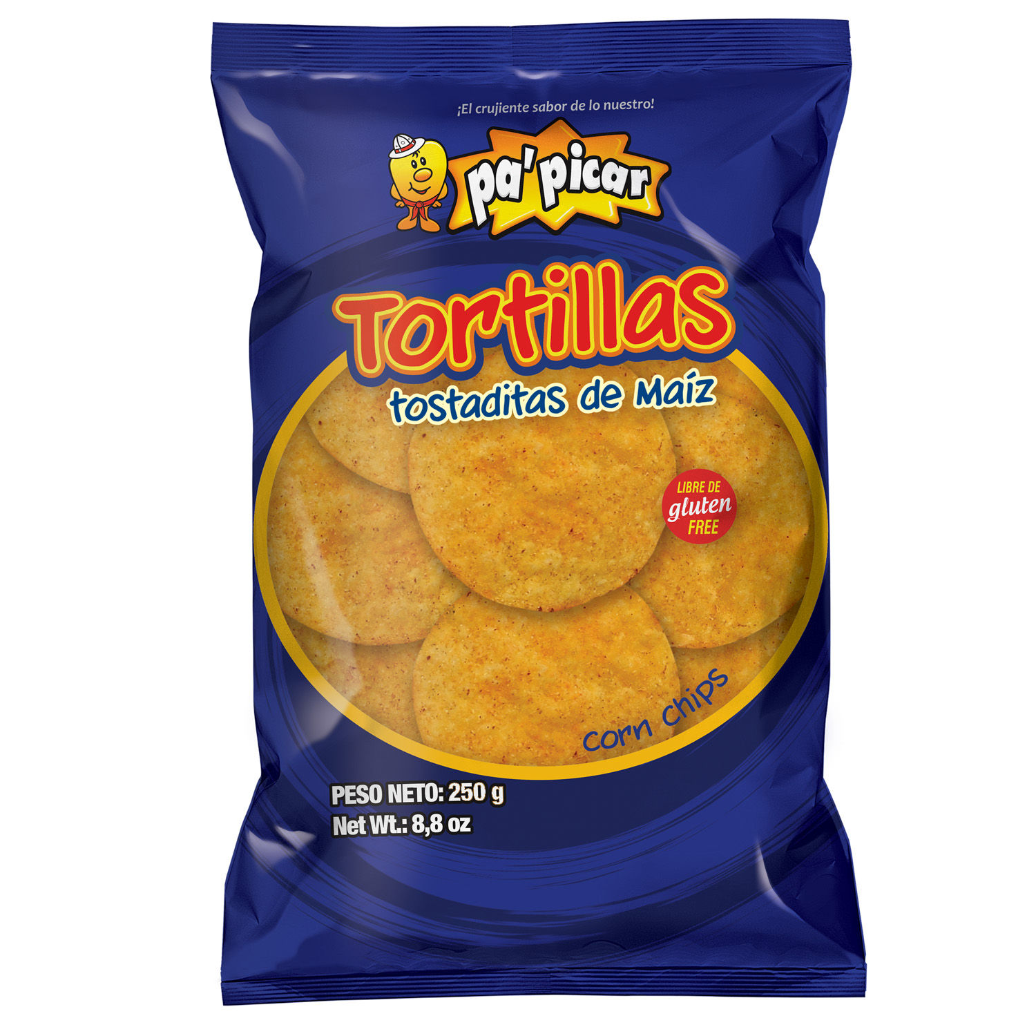 Tortilla Maiz Papicar Paquete 250 G