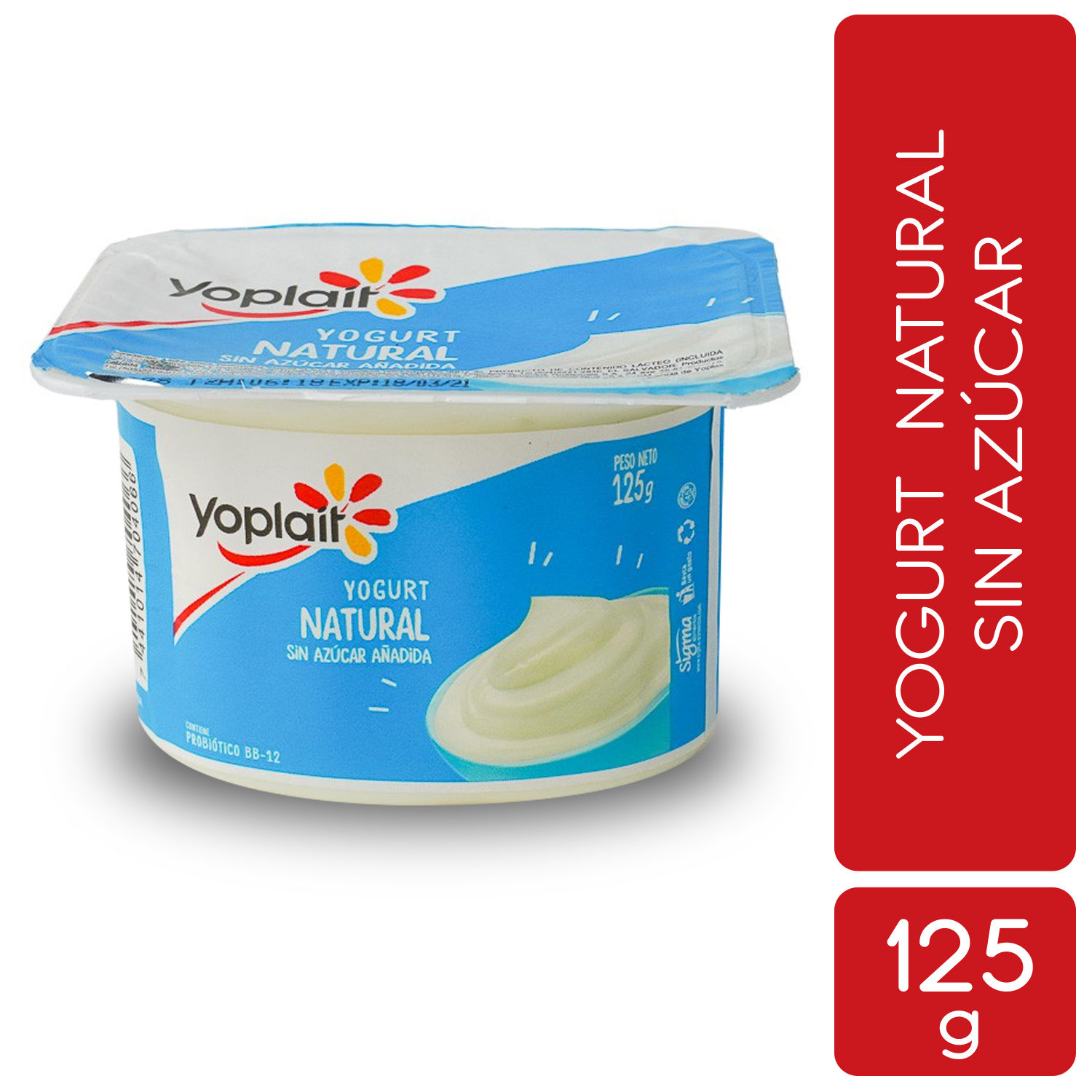 Yogurt Natural Yoplait Envase 125 G