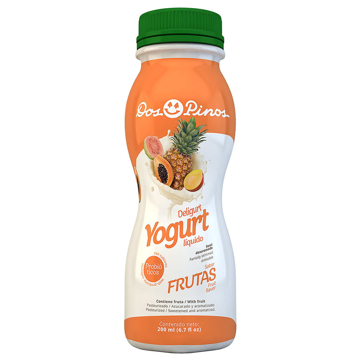 Yogurt Liquido Frutas Dos Pinos Envase 200 Ml
