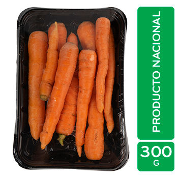 Zanahoria Mini Auto Mercado Bandeja 300 G