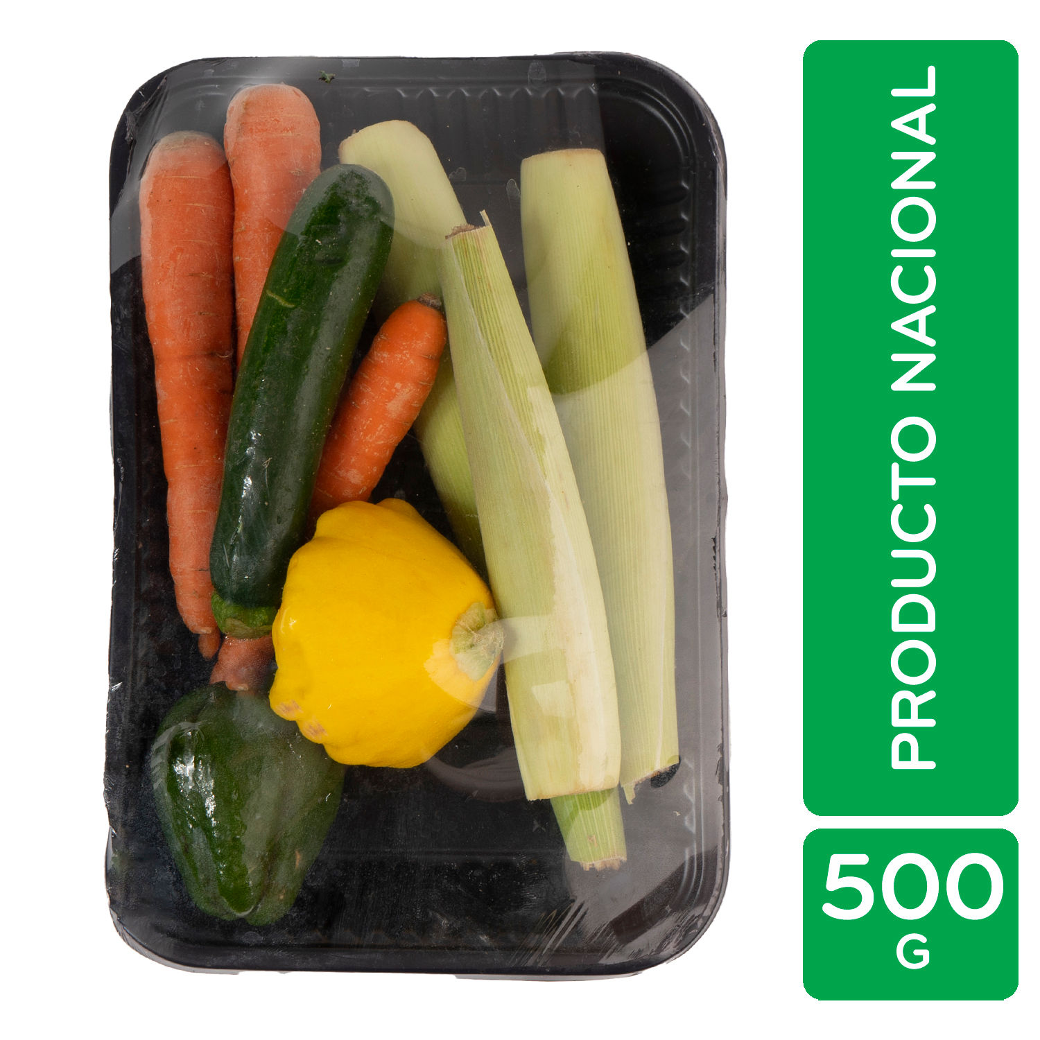 Vegetales Surtido Mini Auto Mercado Bandeja 500 G