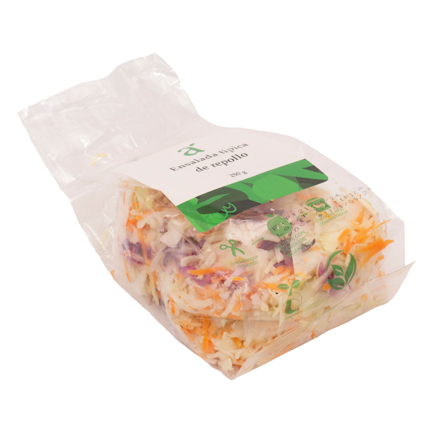 Ensalada Repollo Tipica Auto Mercado Paquete 250 G