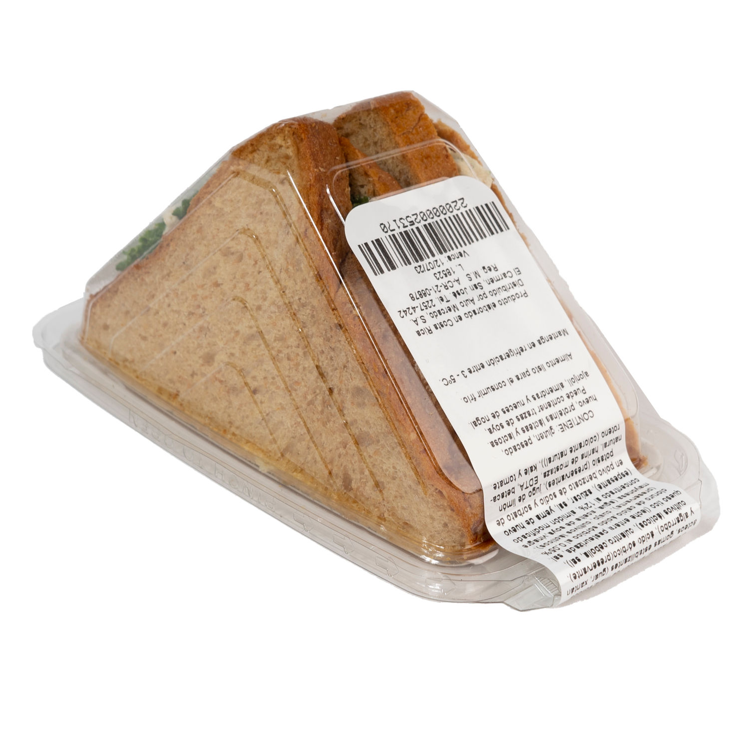 Sandwich Club De Atun Auto Mercado Unidad 185 G