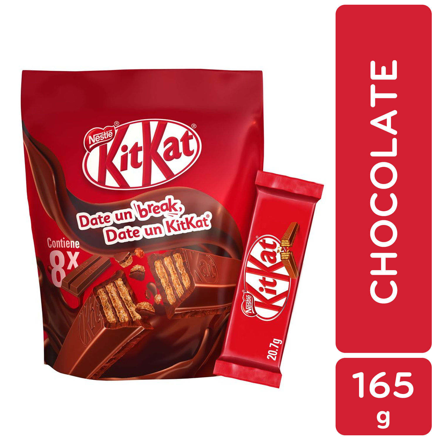 Chocolate  Kit Kat Bolsa 165,6 G