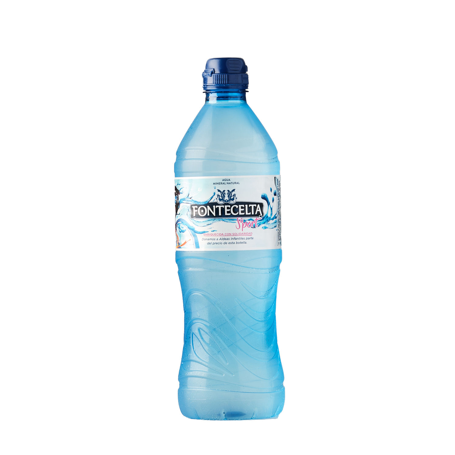 Agua Natural Sport Cap Fontecelta Botella 750 Ml